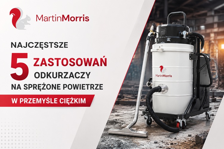 najczęstrsze zastosowania odkurzaczy na sprężone powietrze