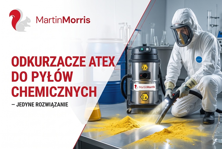 odkurzacze atex do pył&oacute;w chemicznych