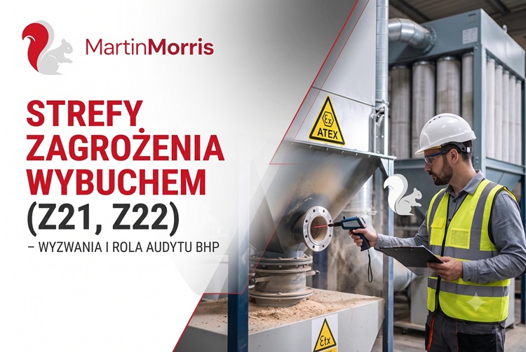 strefy zagrożenia wybuchem z21 i z22 a audyt bhp