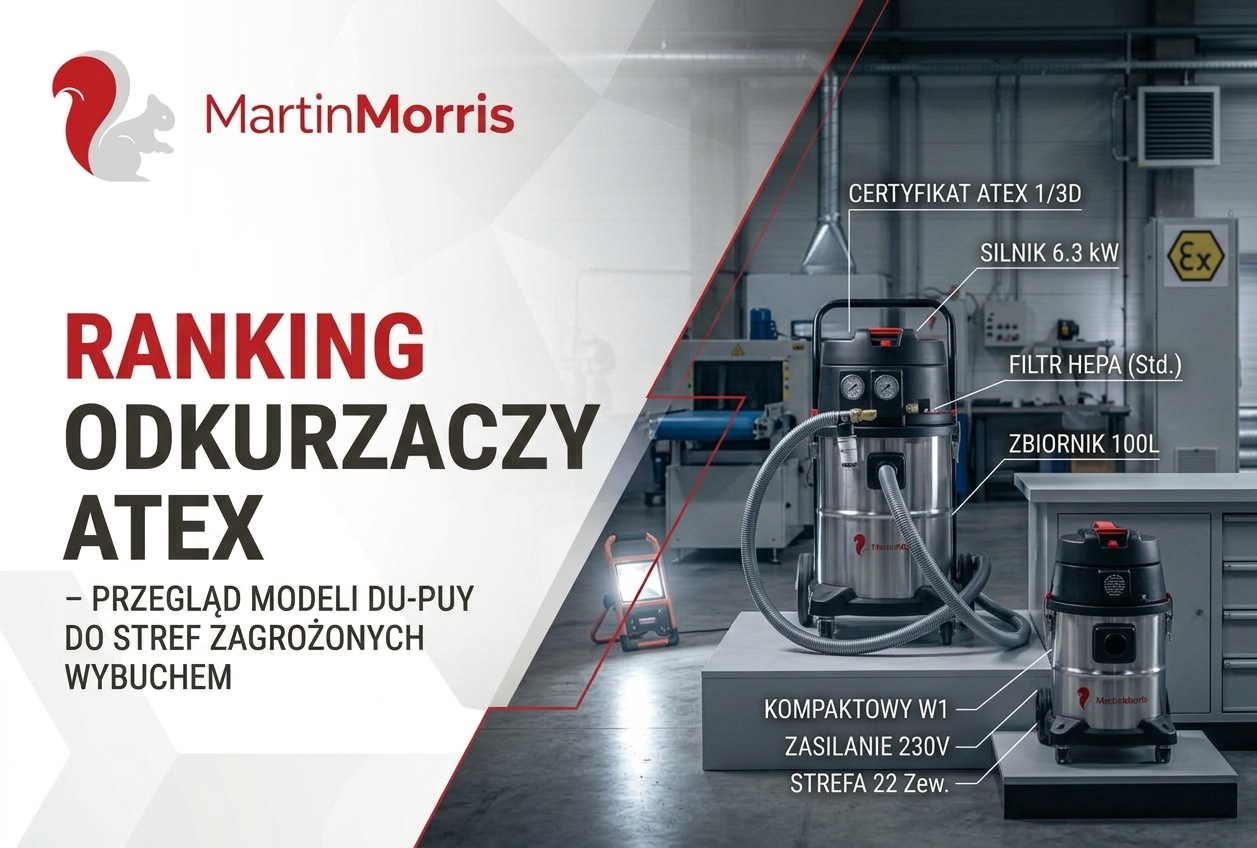 Ranking odkurzaczy ATEX